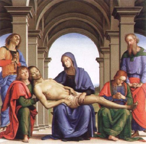 Pietro Perugino pieta oil painting image